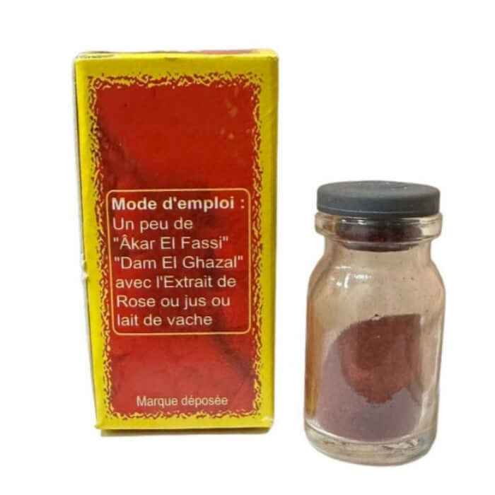 Aker Fassi en polvo Hecho de amapola y cáscaras de granada secas,