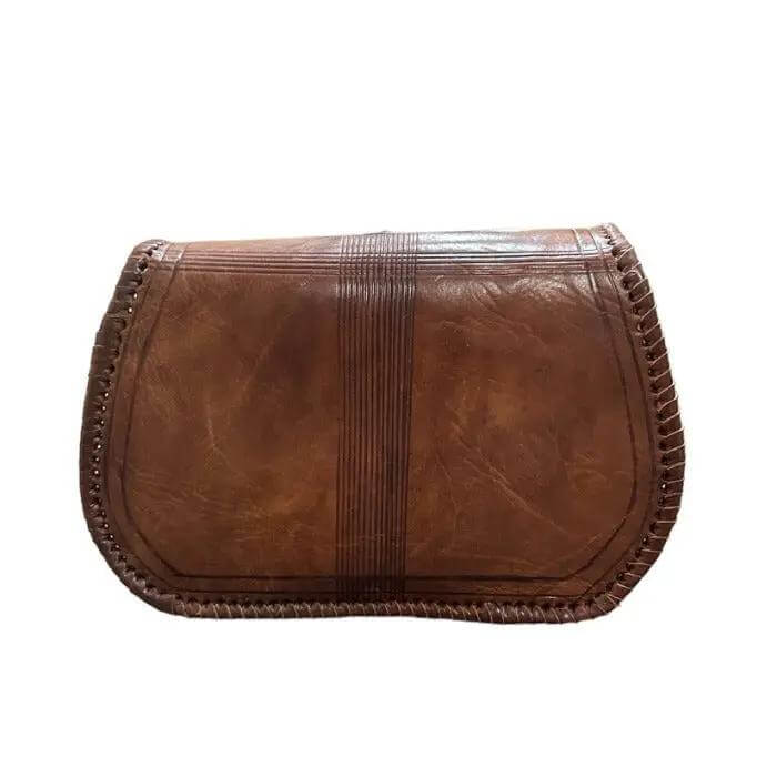 Bolso alambra hecho a mano de piel natural para mujer - Look Todo Piel