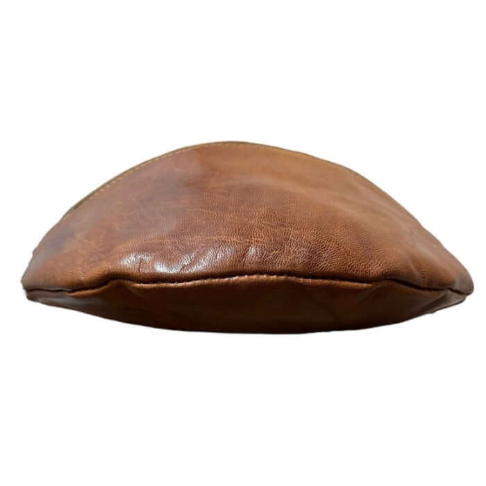 Bolso estilo shopper media luna de cuero para mujer - Look Todo Piel