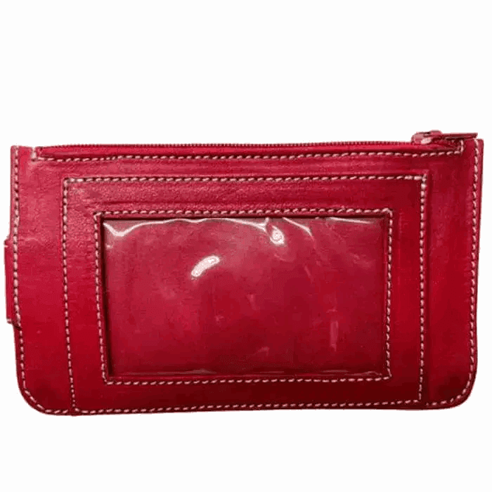 Cartera artesanal de piel natural - Look Todo Piel