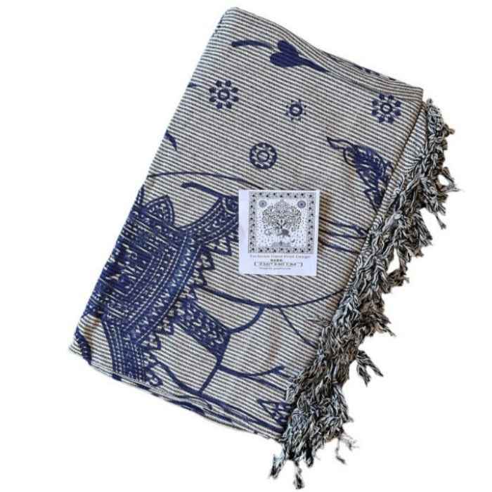 Colchas atrapa sueños con flecos multifunción de algodón