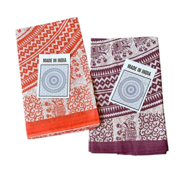 Colchas mandala multifunción de algodón - kotubia