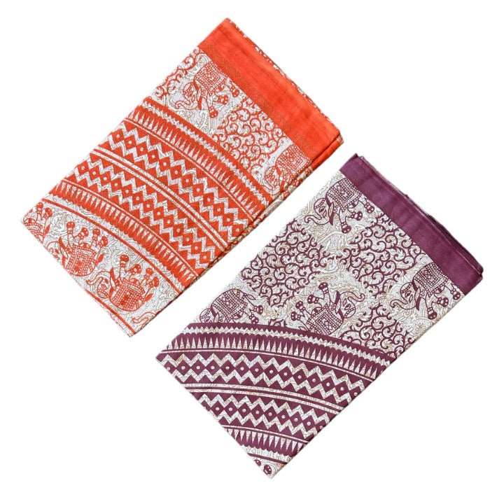Colchas mandala multifunción de algodón - kotubia