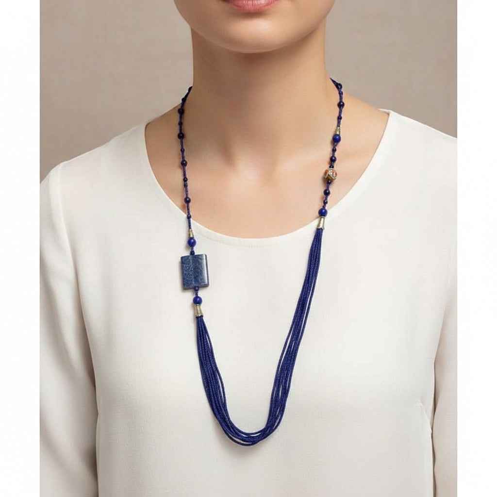 Collar Jodhpur Lapis Lazuli