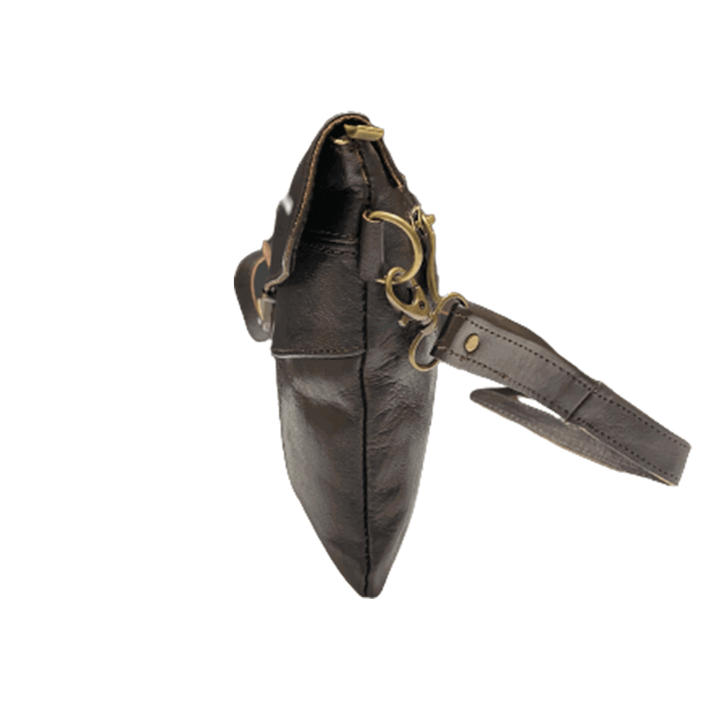 Descubre la elegancia del bolso bandolera en piel natural - Look Todo Piel