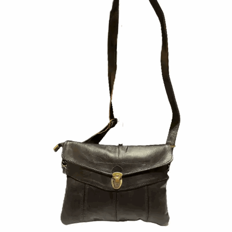Descubre la elegancia del bolso bandolera en piel natural - Look Todo Piel