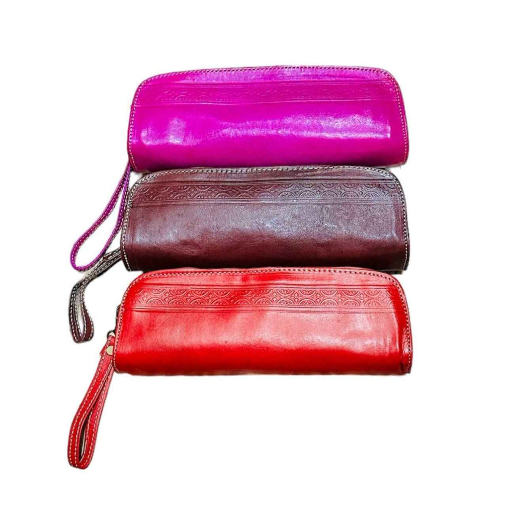 Estuche Essentials de Cuero Grande - Piel de Cabra Premium