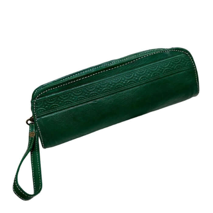 Estuche Essentials de Cuero Grande - Piel de Cabra Premium
