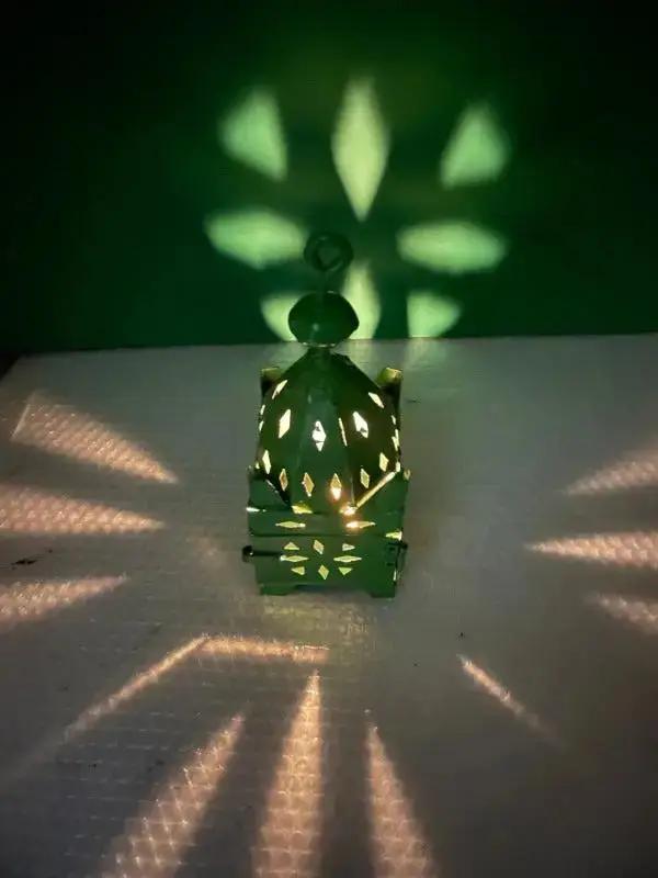 Farol artesanal para vela. - Look Todo Piel