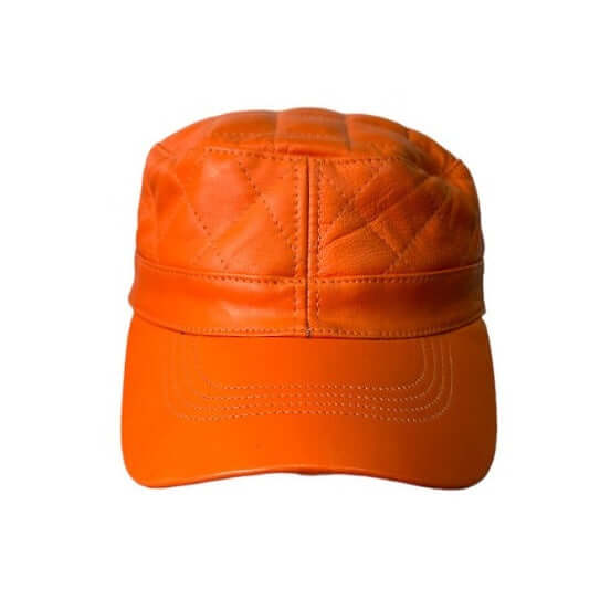 Gorra unisex de piel natural ajustable - Look Todo Piel