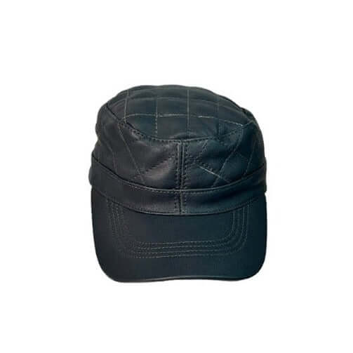 Gorra unisex de piel natural ajustable - Look Todo Piel