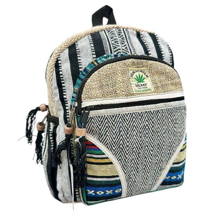 Mochila Nepal unisex  de Algodón 100% natural. - Look Todo Piel