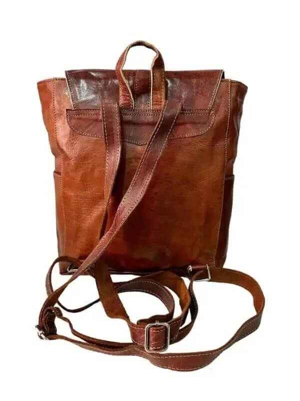 Mochila Vereda - Mochila de Piel Natural Artesanal