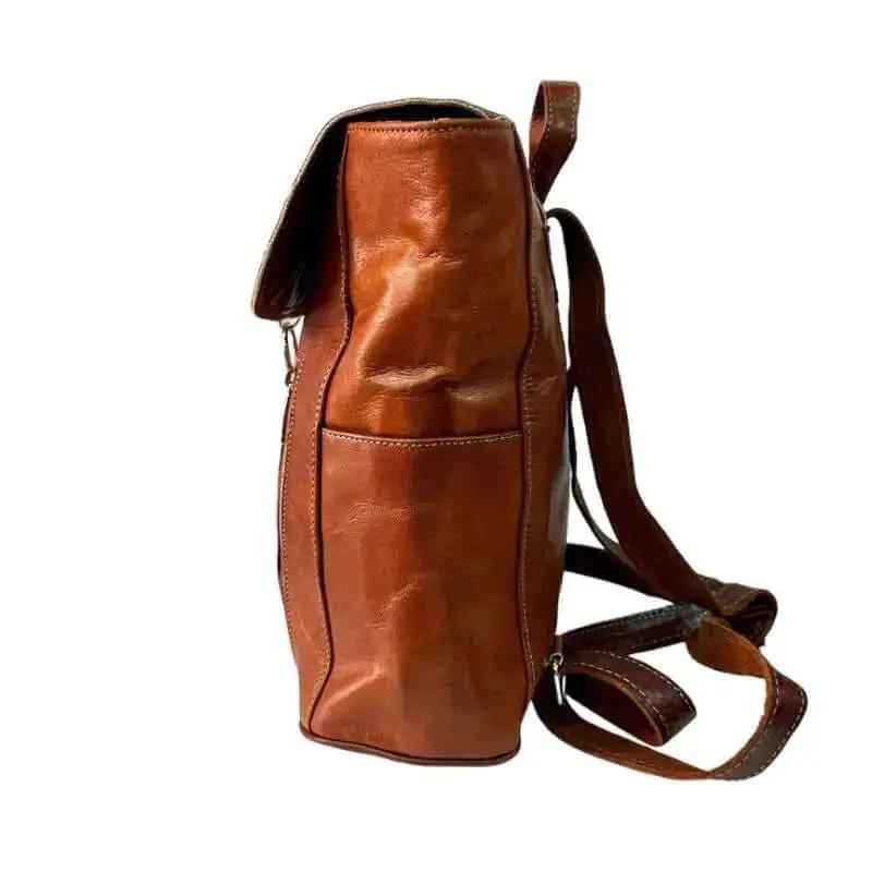Mochila Vereda - Mochila de Piel Natural Artesanal