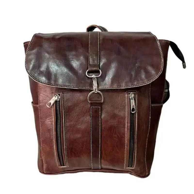 Mochila Vereda - Mochila de Piel Natural Artesanal