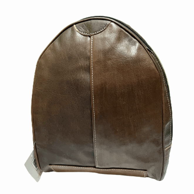 Mochila artesanal de piel natural. (sport) - Look Todo Piel