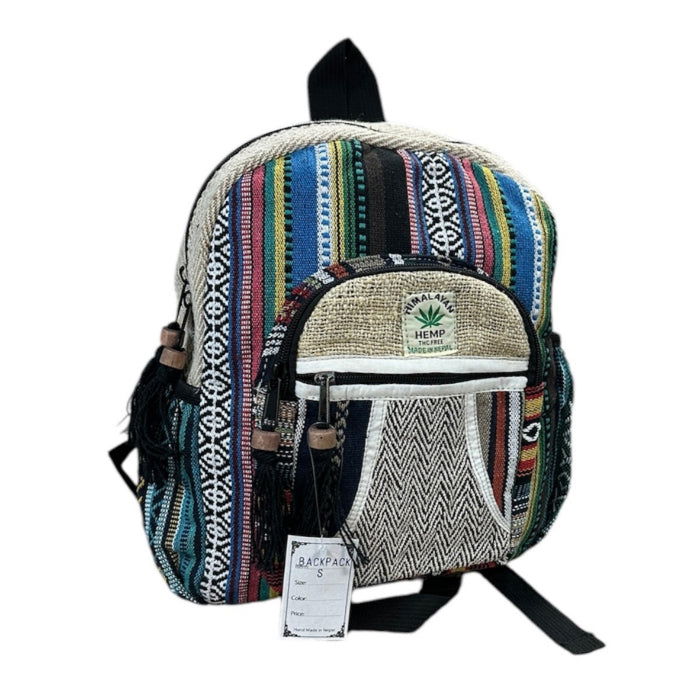 Mochila de algodón artesanal Himalayan