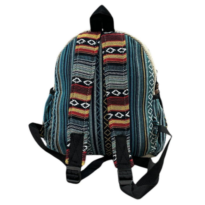 Mochila de algodón artesanal Himalayan - Look Todo Piel