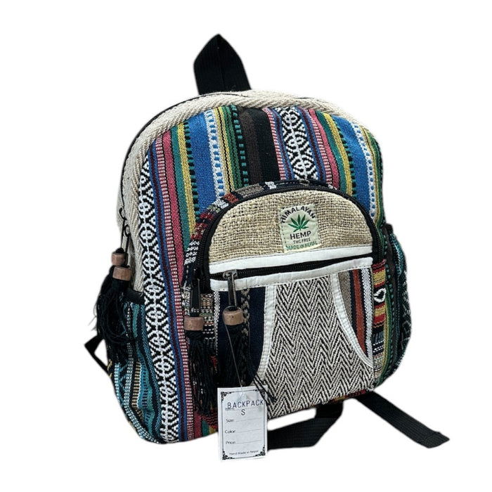 Mochila de algodón artesanal Himalayan - Look Todo Piel