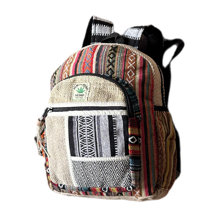 Mochila unisex  de algodón 100% natural. Himalayan - Look Todo Piel