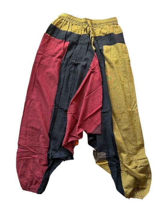 Pantalón hippie unisex de algodón 100%, super cómodo - Look Todo Piel