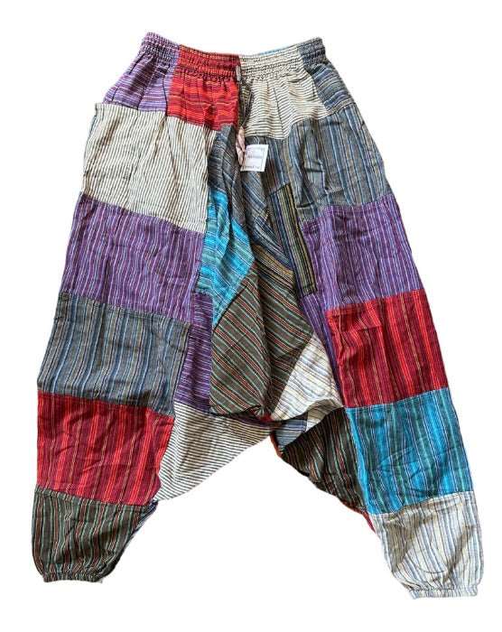 Pantalón hippie unisex de algodón 100%, super cómodo - Look Todo Piel