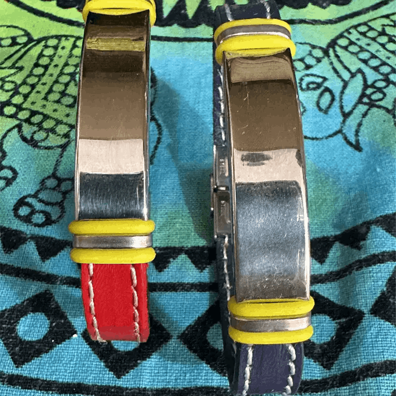 Pulsera de moda unisex en piel natural - Look Todo Piel