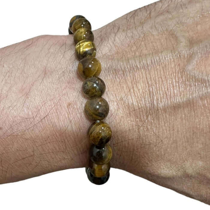 Pulsera Ojo tigre  unisex - Look Todo Piel