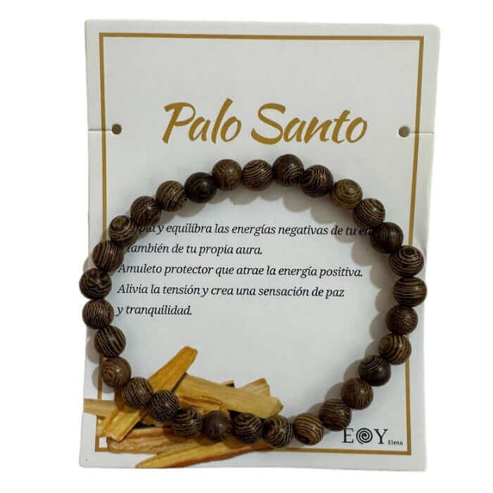 Pulsera Palo Santo unisex - Look Todo Piel