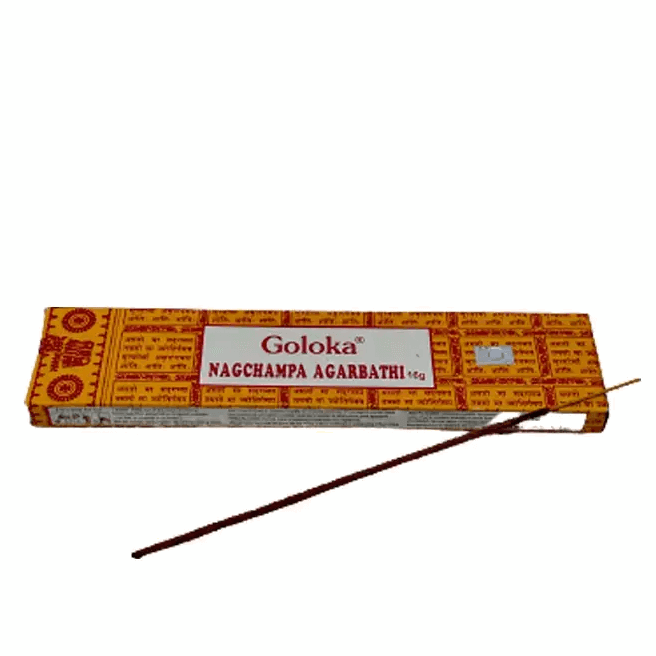 Incienso Champa Medianoche - Nag Champa 100% Natural | Goloka
