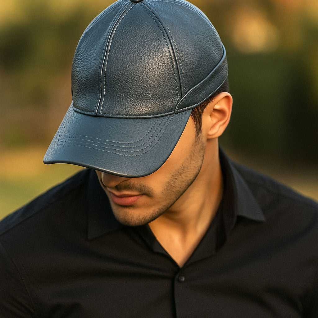 Vivalera Gorra de Cuero Milano