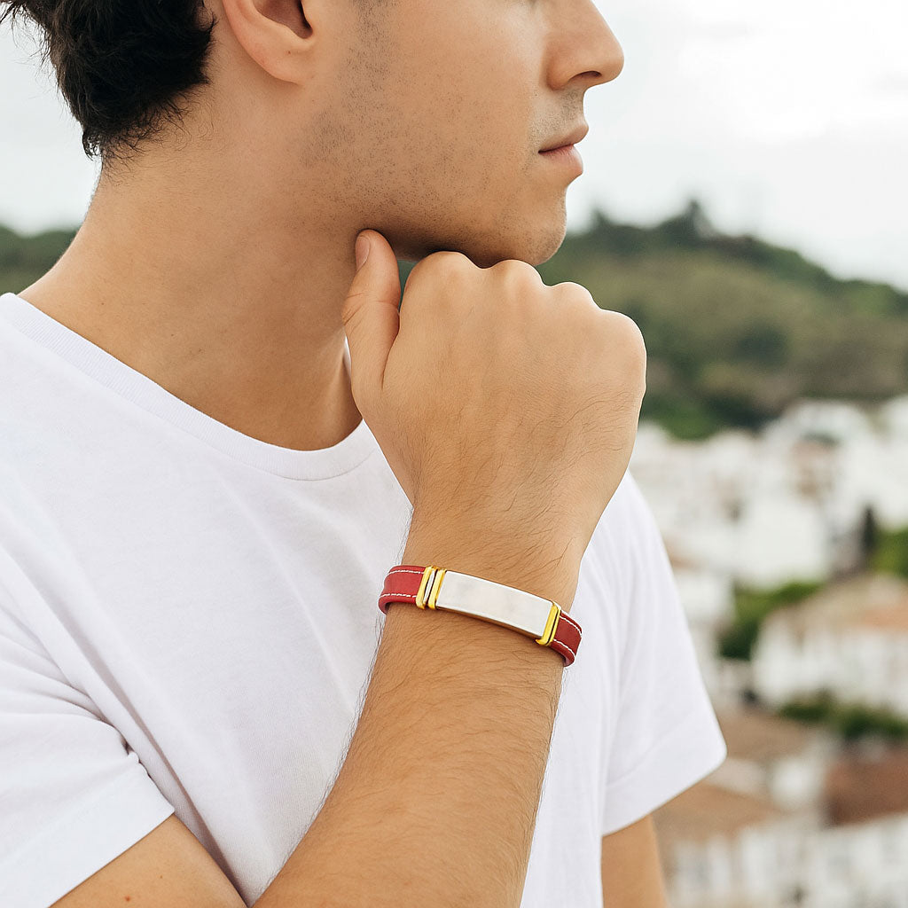 Pulsera de Cuero Valencia